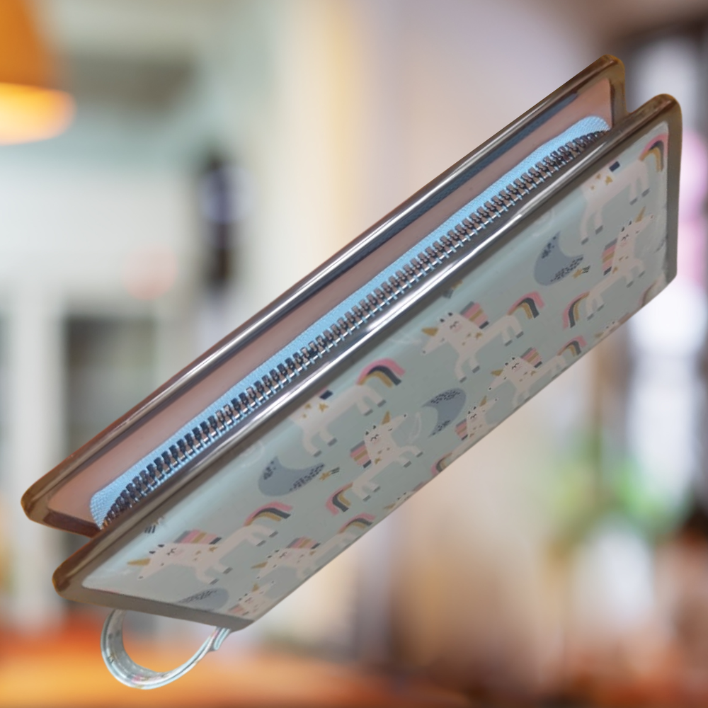 Printed Long Wallet