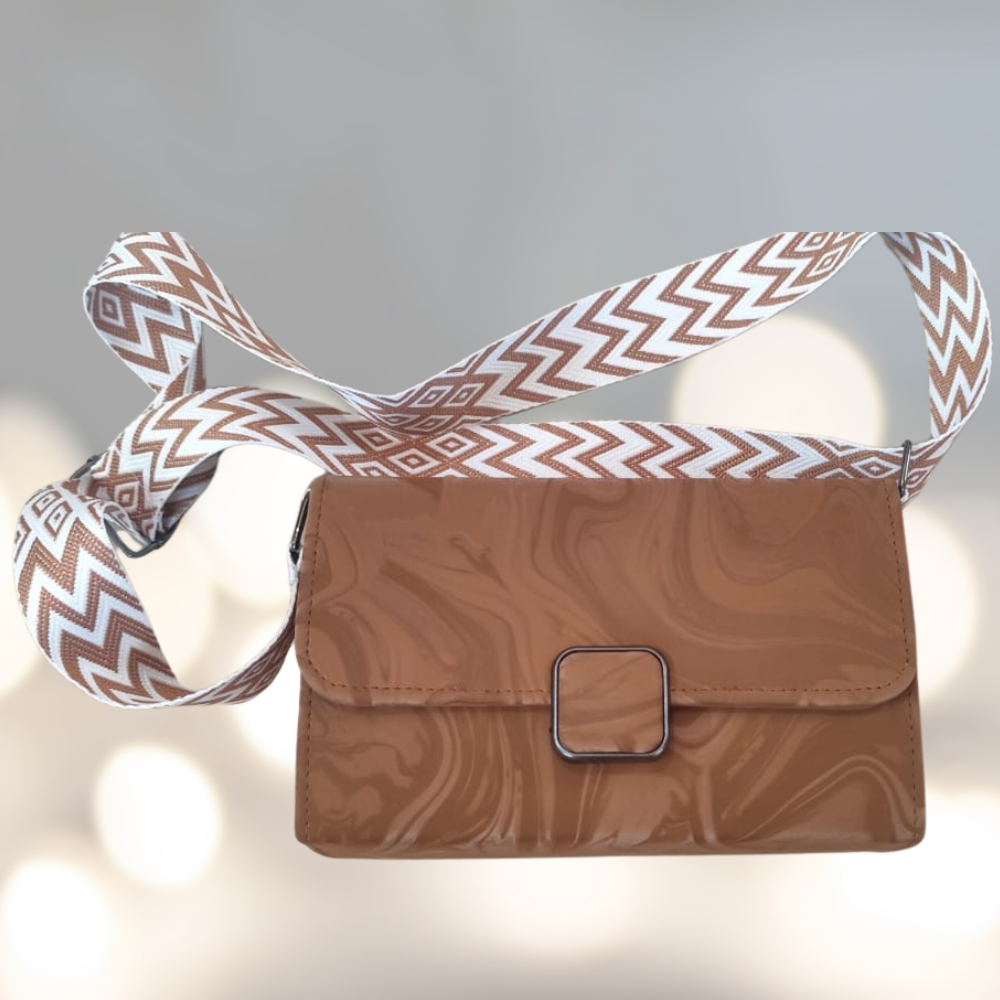 Box Mosaic Shade Sling Bag