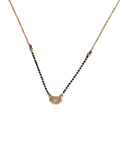 Pink Diamond Mangalsutra For Women