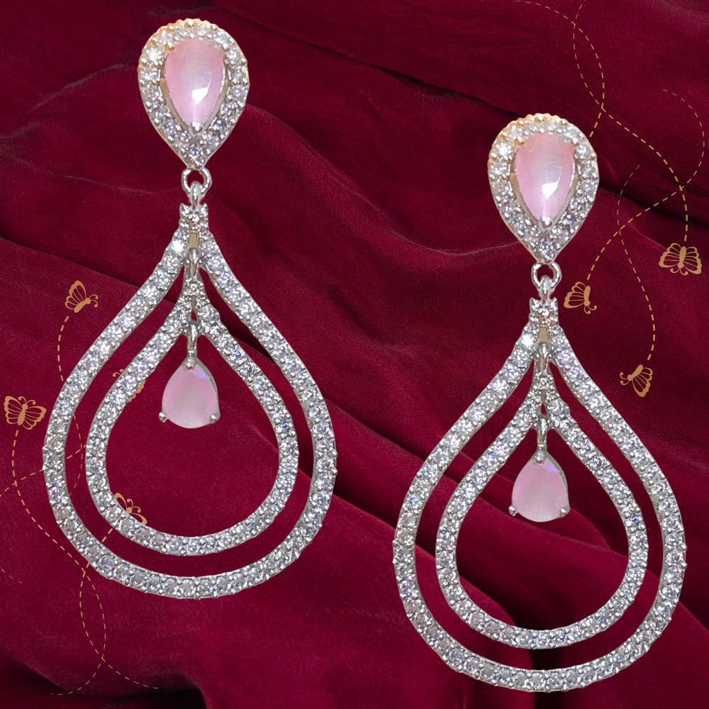 American Diamond Classic Earrings