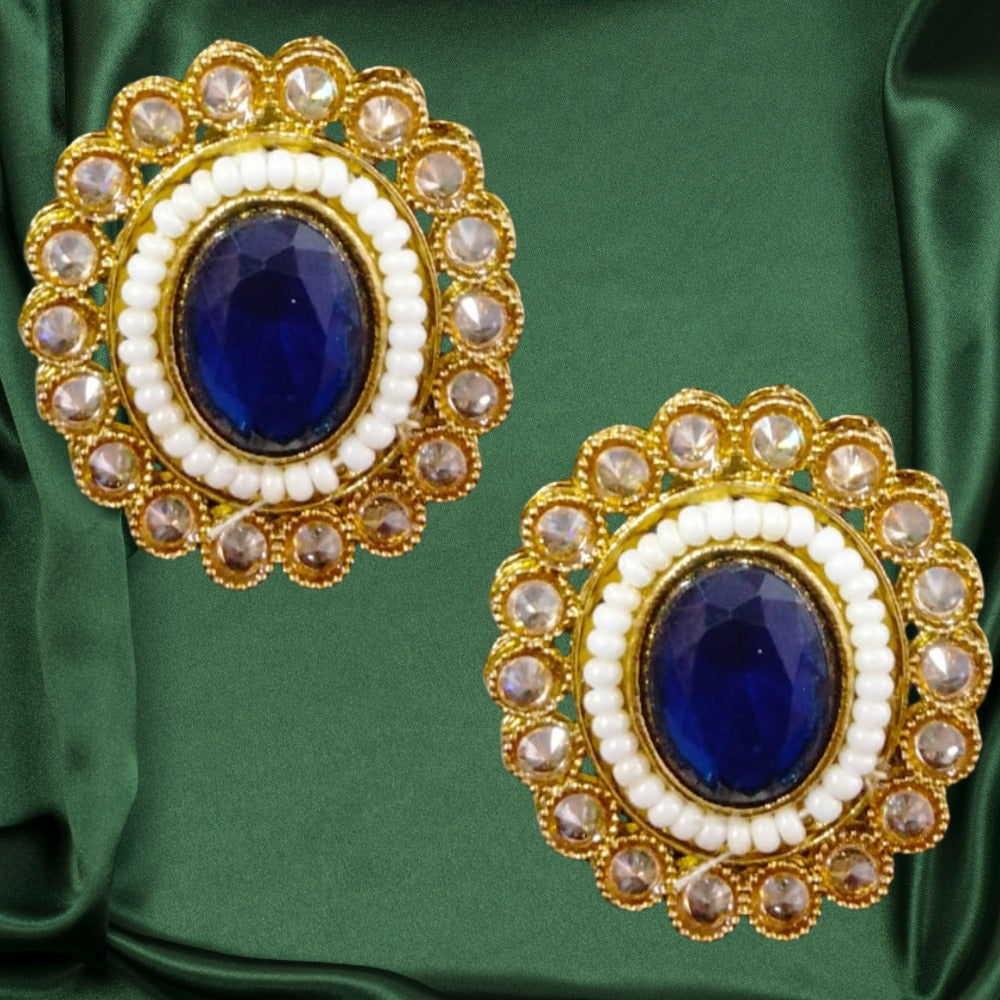 Polki choker Mehandi Necklace Set