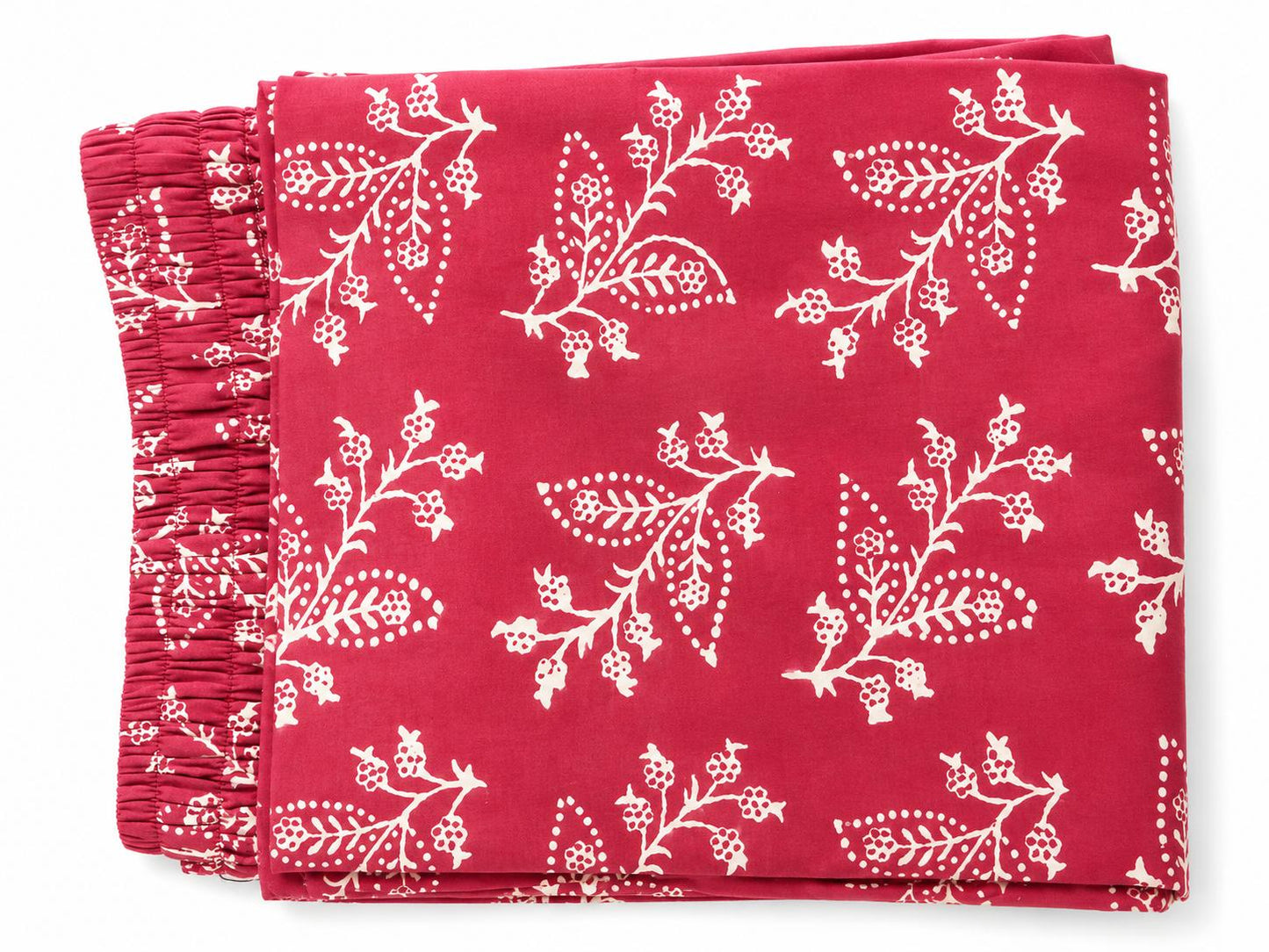 Pink Cotton Printed Palazzo Pant ( Free Size)