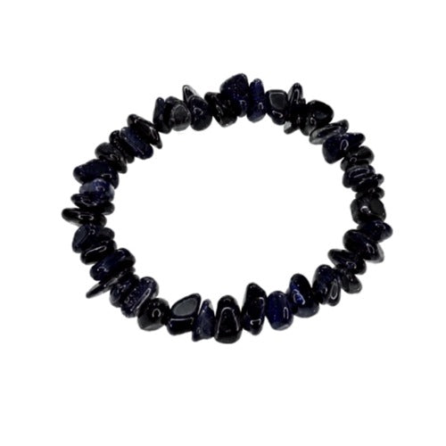 Black Chips Crystal Bracelet