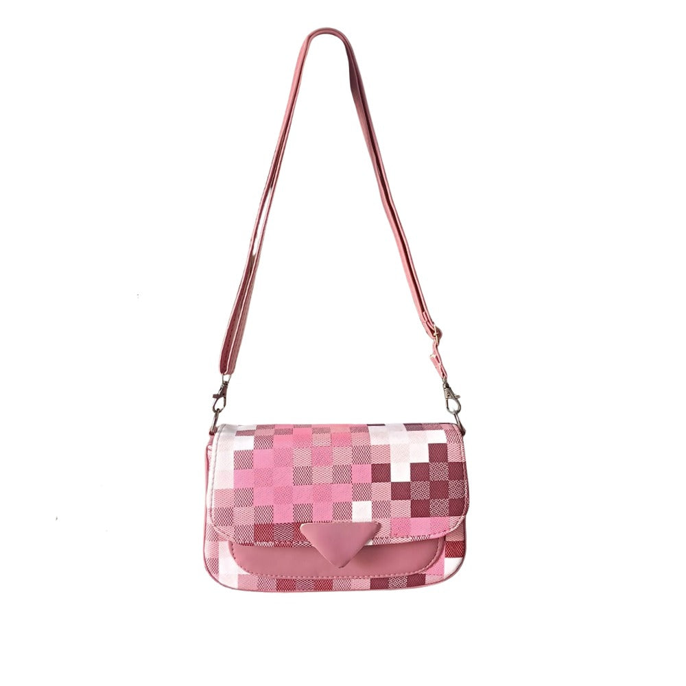 Women's Checkered Sling Bag