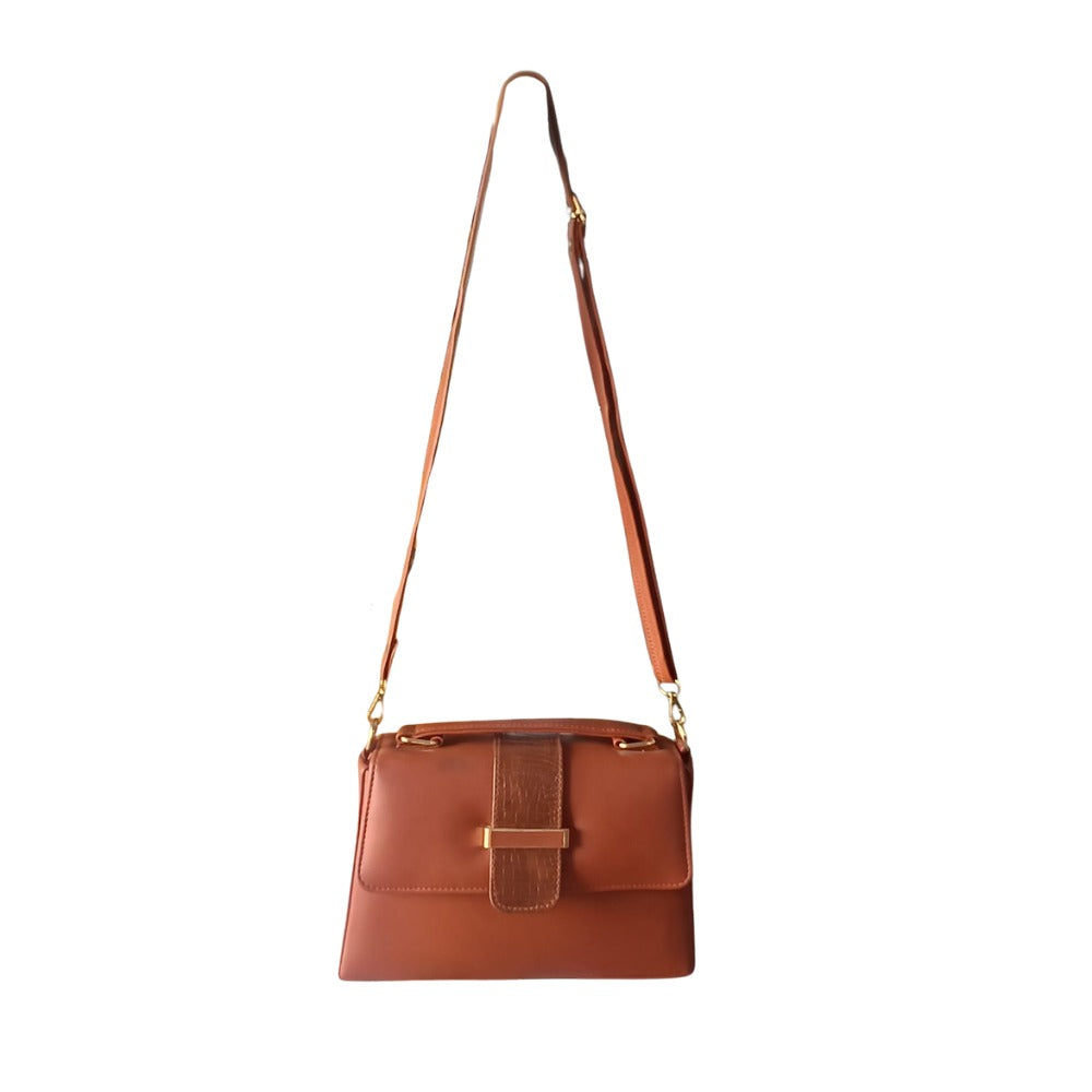 Box Shape Sling Bag