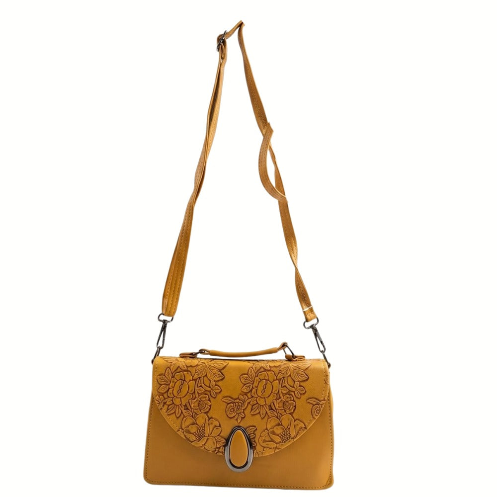 PU Leather Trendy Sling Bag