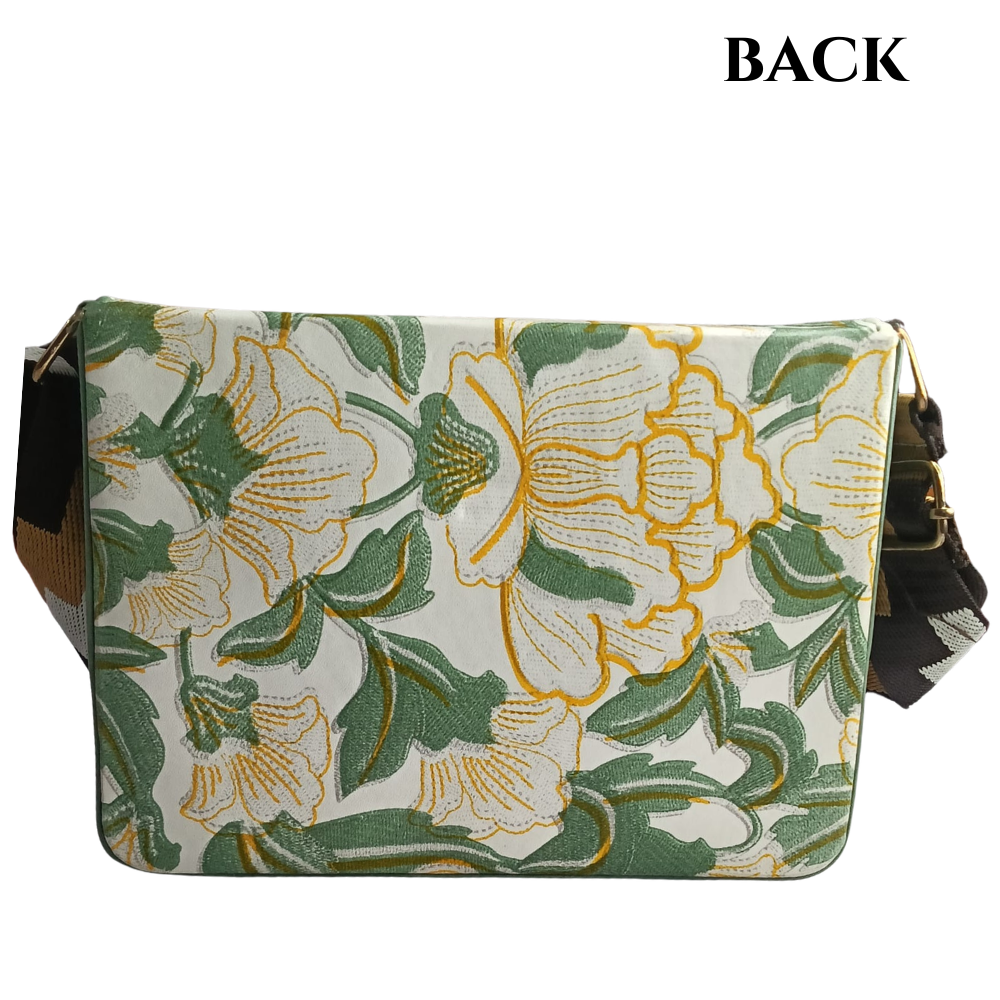 Sling Bag With Push Lock