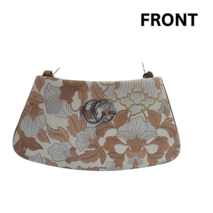 Boat Shaped Floral Printed Sling Bag