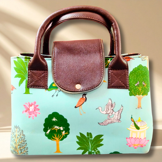 Beautiful Ikkat Fabric Tote Bag