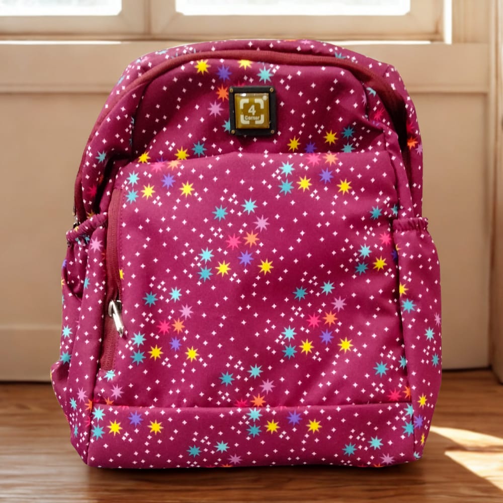 Star Printed Multipurpose Back Pack