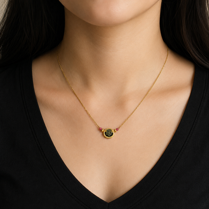 Black Diamond Ball Mangalsutra For Women