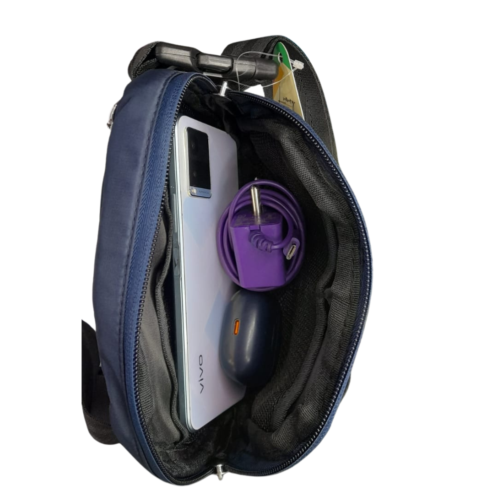 Travel Waist Bag Blue