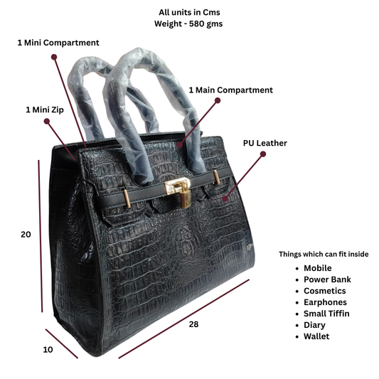 Stylish Premium Fashionable PU Leather Hand Bag