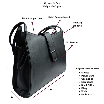 Classic PU Tote Bag
