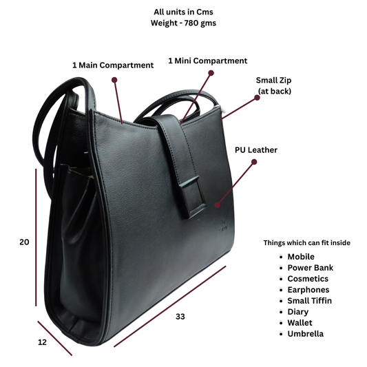Classic PU Tote Bag