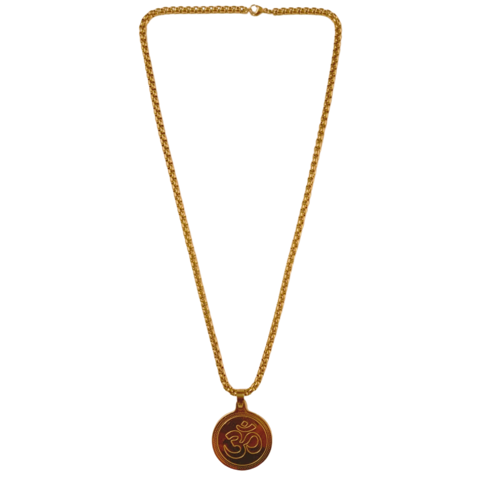 Necklace Chain With Om Pendant