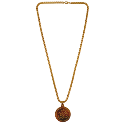 Necklace Chain With Om Pendant