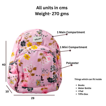 Fgear Floral Printed Backpack
