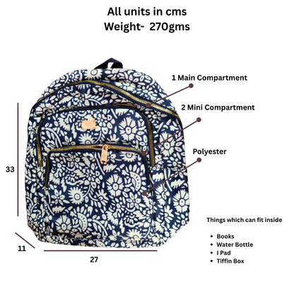 Printed Multipurpose Bagpack