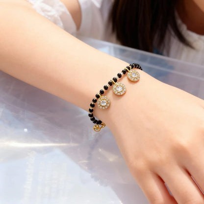 Zirconica Classic Bracelet With Gold Plating