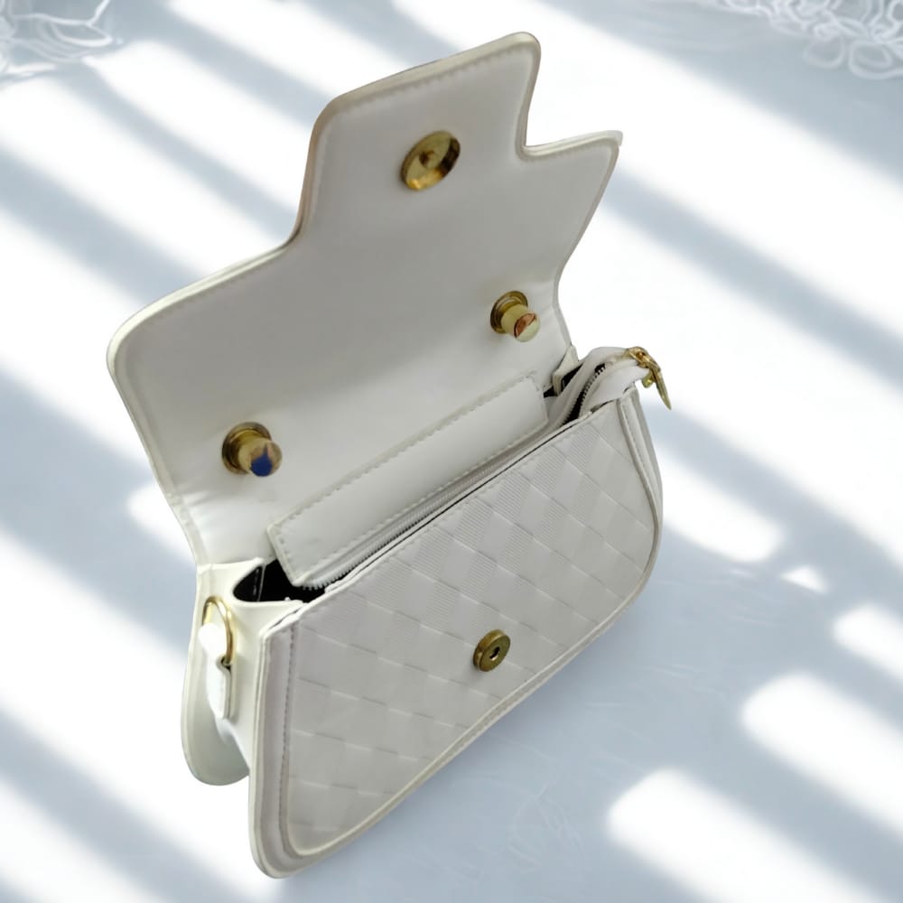 Sling Bag With Handle And Adjustable Strap
