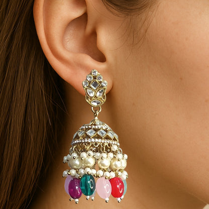 Indo Western Multi Color Jhumki