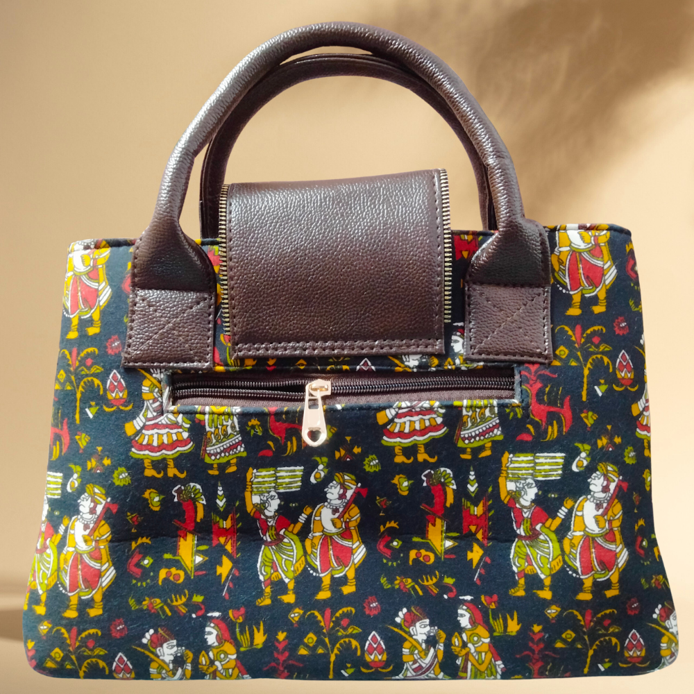 Beautiful Ikkat Fabric Tote Bag