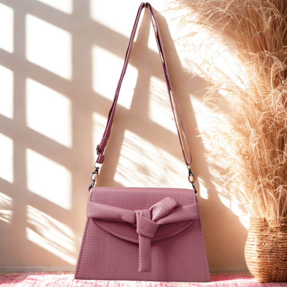 Sling Bag with Bow