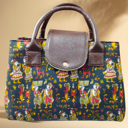 Beautiful Ikkat Fabric Tote Bag