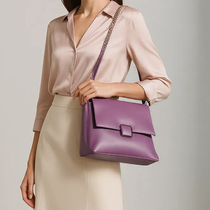 PU Leather Sling Bag for Casual Use