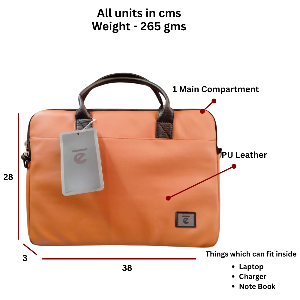 PU Leather Laptop Bag