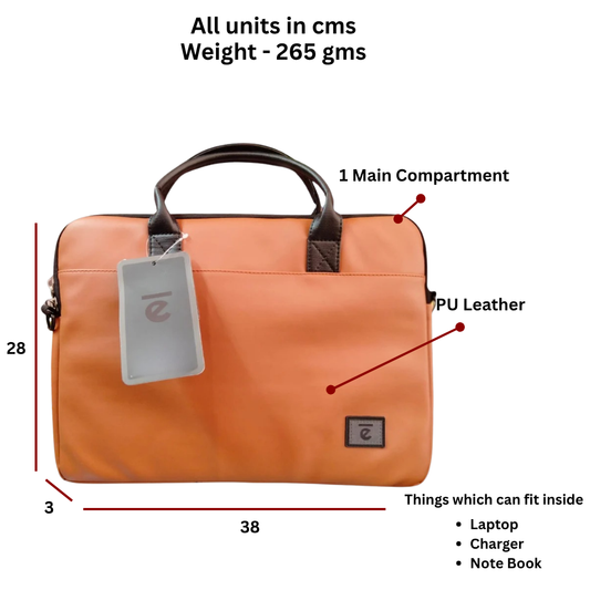 PU Leather Laptop Bag