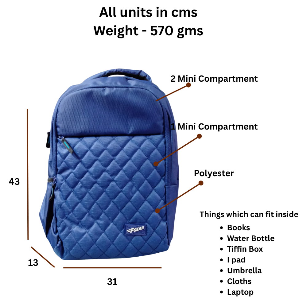 Fgear Laptop Backpack With Rain Cover