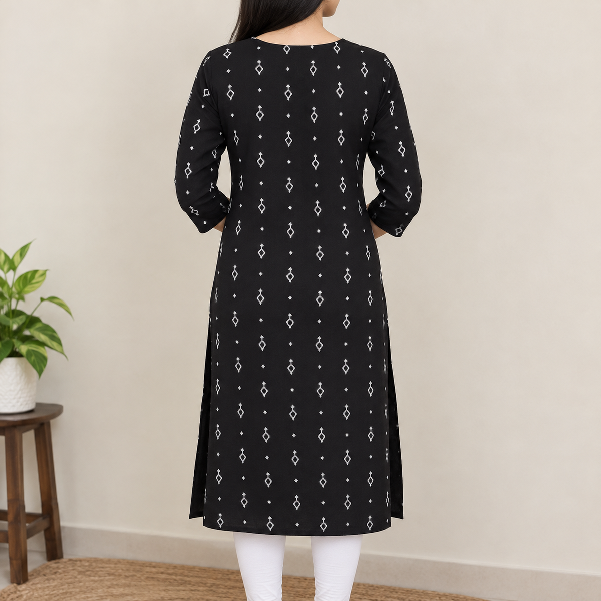 Black Kurta