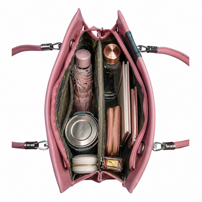 PU leather Plain Tote Bag