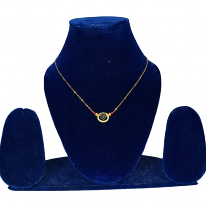 Black Diamond Ball Mangalsutra For Women