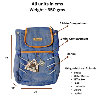 Denim Back Packs