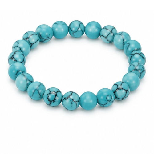 Turquoise Blue Crystal Bracelet
