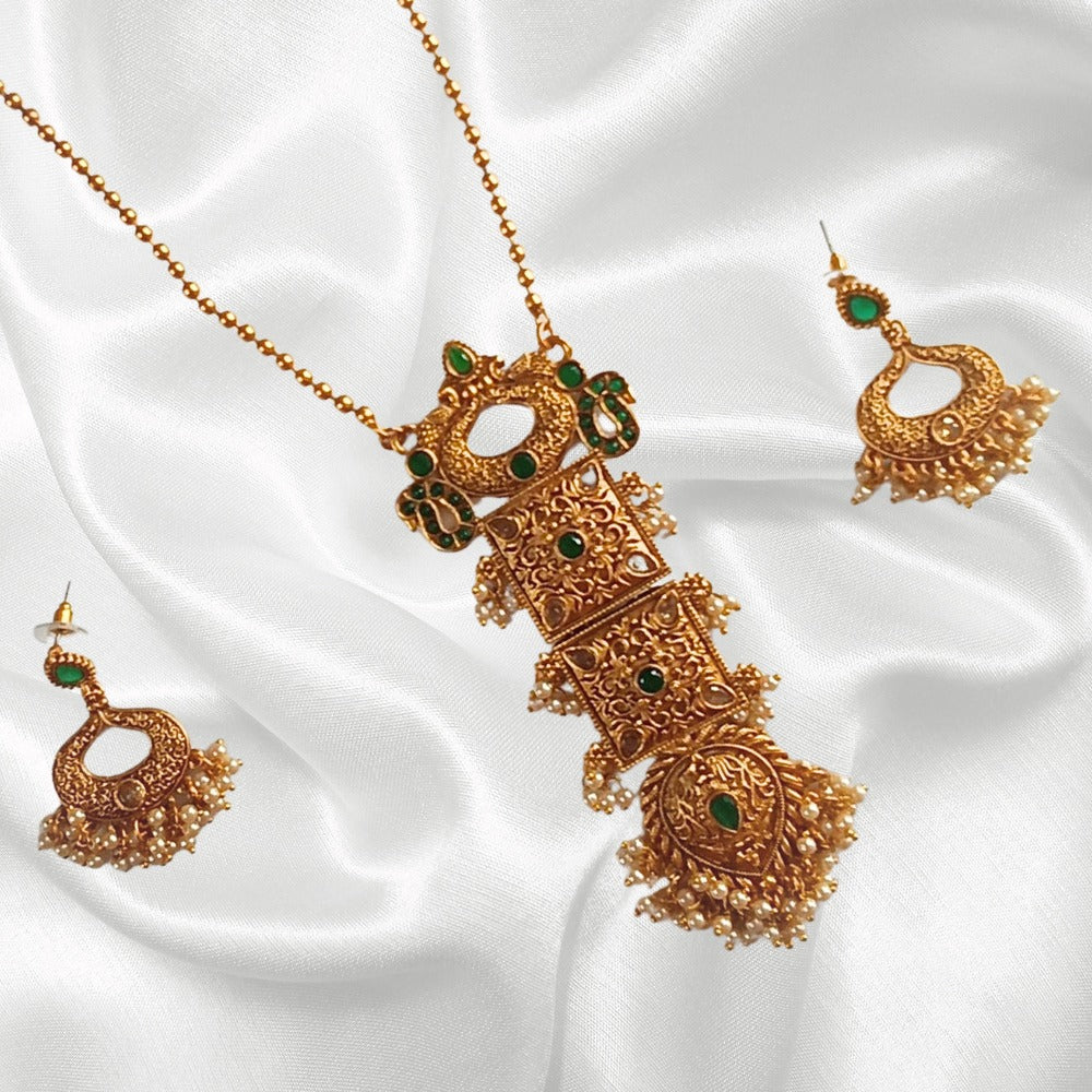 Antique Designer Long Necklace set