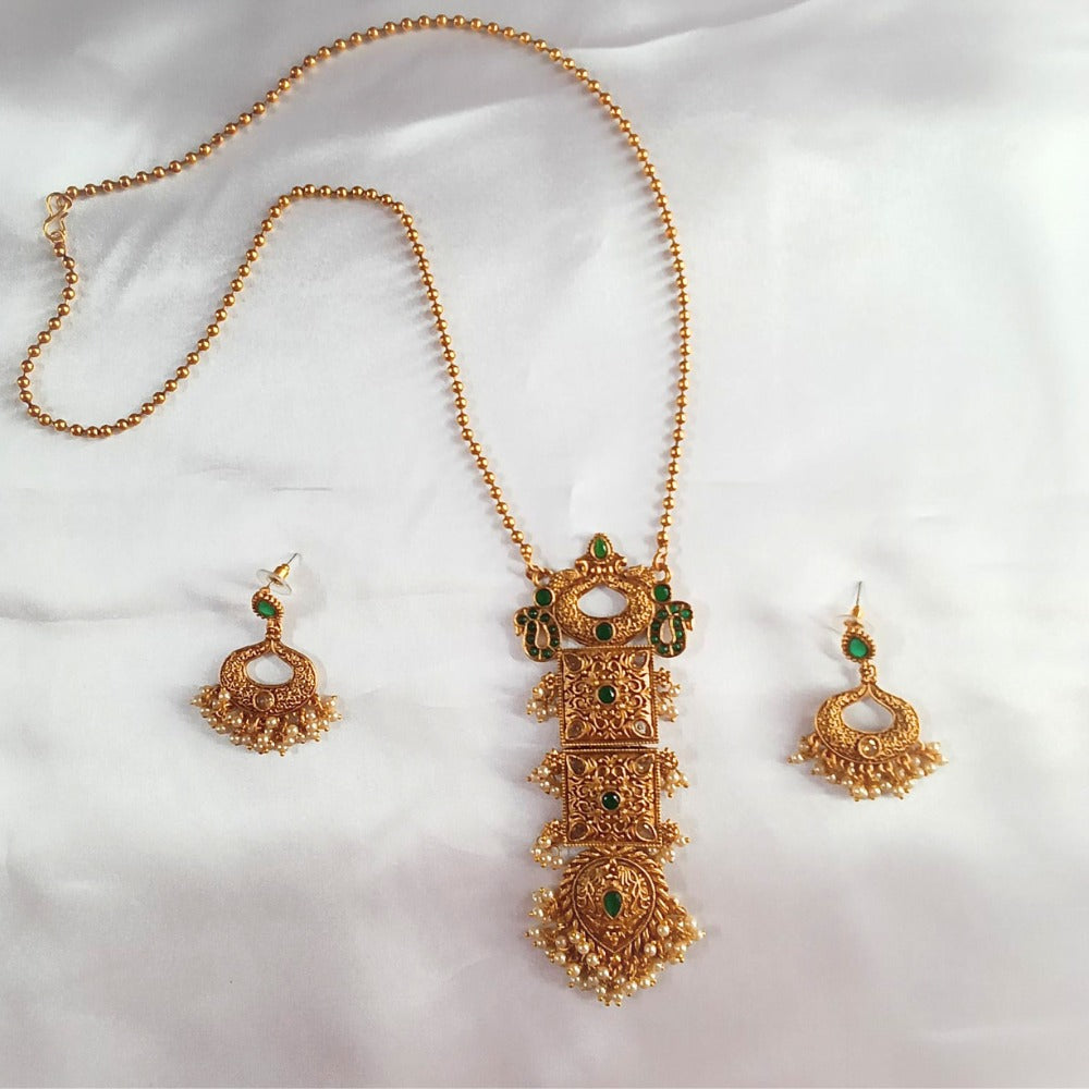 Antique Designer Long Necklace set