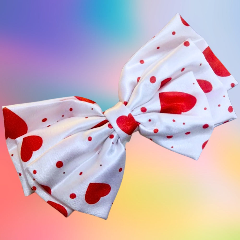 3 Layer Bow White