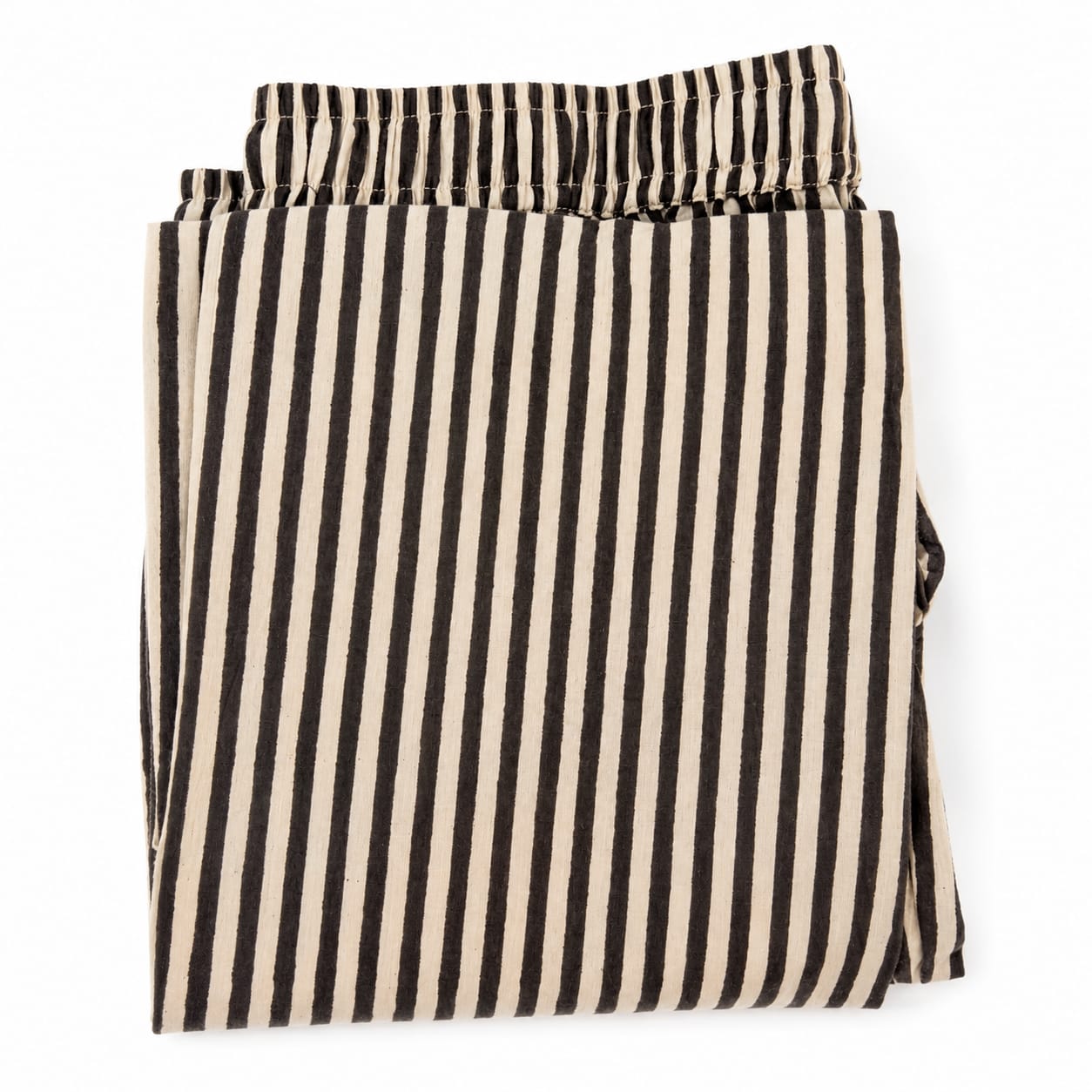 Beige Cotton Palazzo Pant