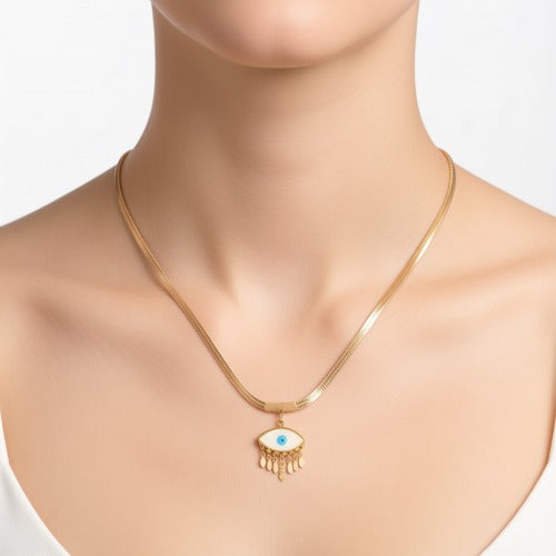Evil Eye Pendent Chain