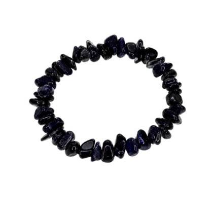 Black Chips Crystal Bracelet