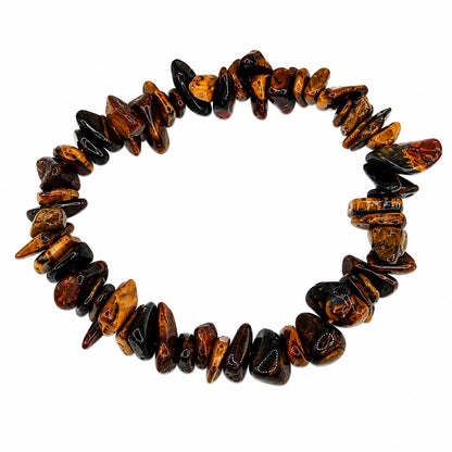 Evil Eye Brown Chips  Bracelet