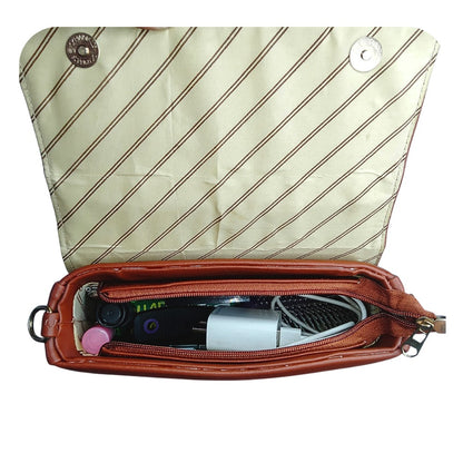 Box Shape  Sling Bag