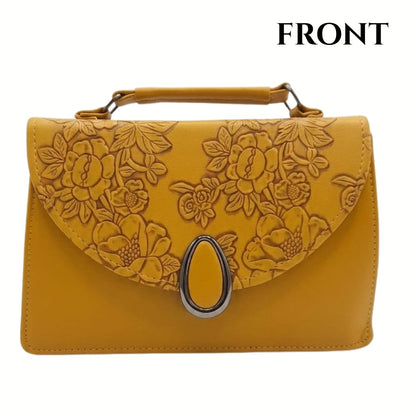 PU Leather Trendy Sling Bag