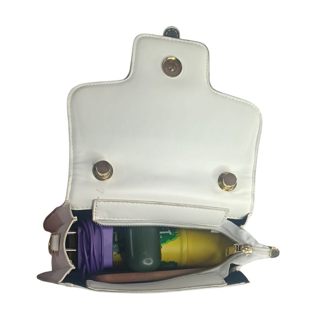 Sling Bag With Handle And Adjustable Strap