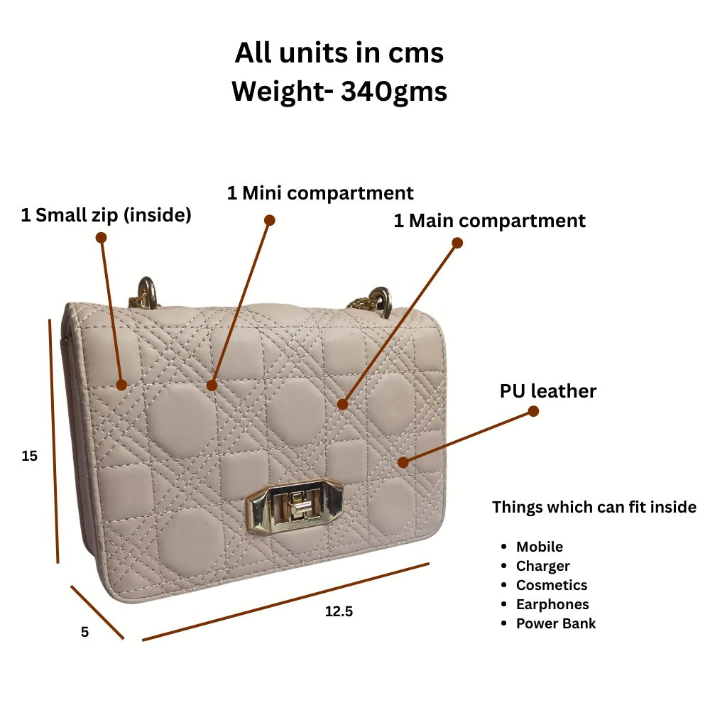 Chain Strap Sling Bag