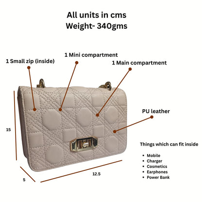 Chain Strap Sling Bag